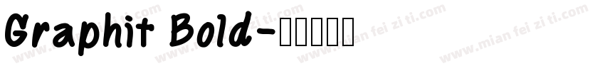 Graphit Bold字体转换